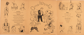 Menu of the Dinner to the Heads of Delegations to the General Assembly and the Security Council of the United Nations