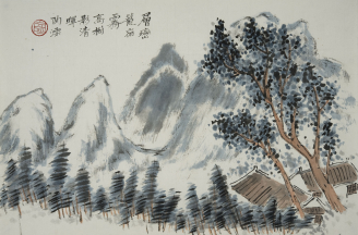 Layered Peaks and Trees