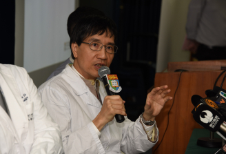 袁國勇教授表示流感缺陷干擾基因(DIG3)能夠有效抑制流感病毒在細胞內的生長,並且不易產生耐藥性。