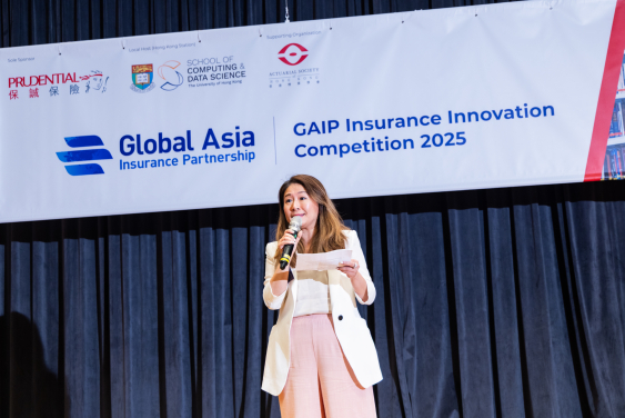 Ms Candy Au Yeung from Prudential Hong Kong highlighted how contestants’ innovation points to a smarter future.
 